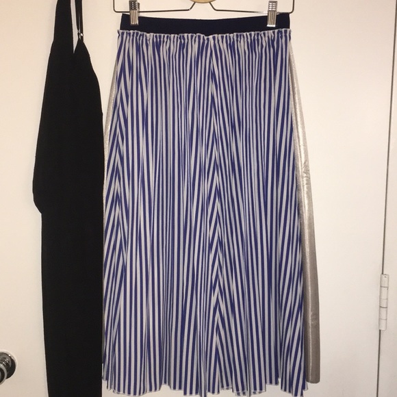 Zara Striped Midi Skirt - Picture 5 of 7